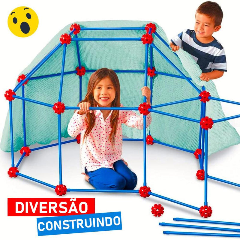 KIT CONSTRUTOR DE TENDAS KIDS