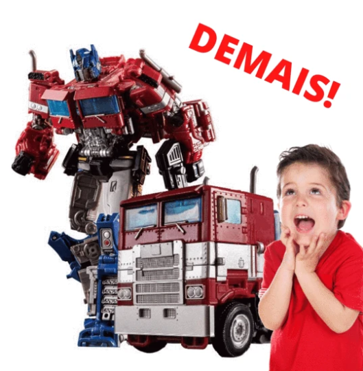 Mega Caminhão Optimus Prime - Transformers