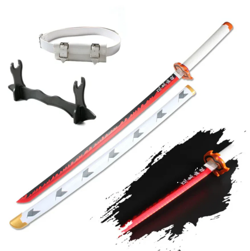 Katana de Demon Slayer com LED - Lançamento