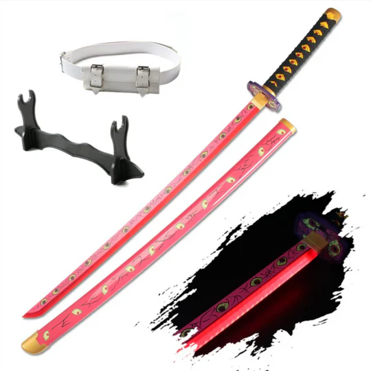 Katana de Demon Slayer com LED - Lançamento