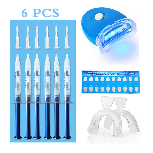 Smile® - Kit Clareamento Dental Com Luz De Led (Peróxido de Carbamida 35%)