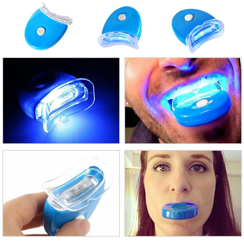 Smile® - Kit Clareamento Dental Com Luz De Led (Peróxido de Carbamida 35%)