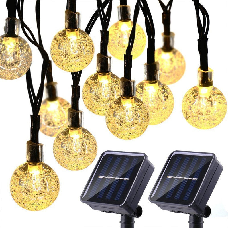 LED PARTY PREMIUM - LUZES DE LED COM ENERGIA SOLAR PARA EXTERIOR