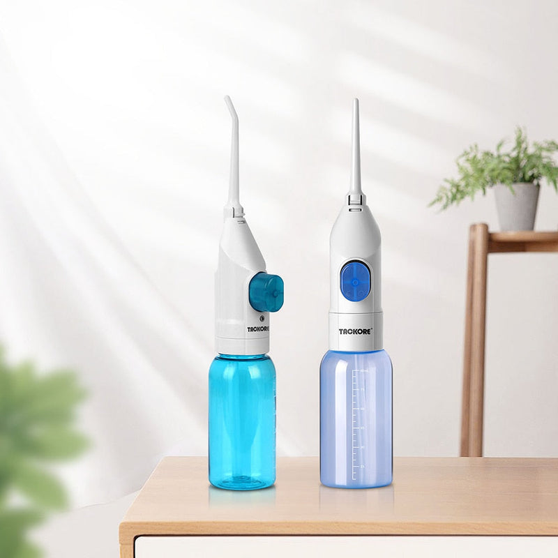 Irrigador Oral Dental Portátil Trackore™ - Limpador Dental a Jato